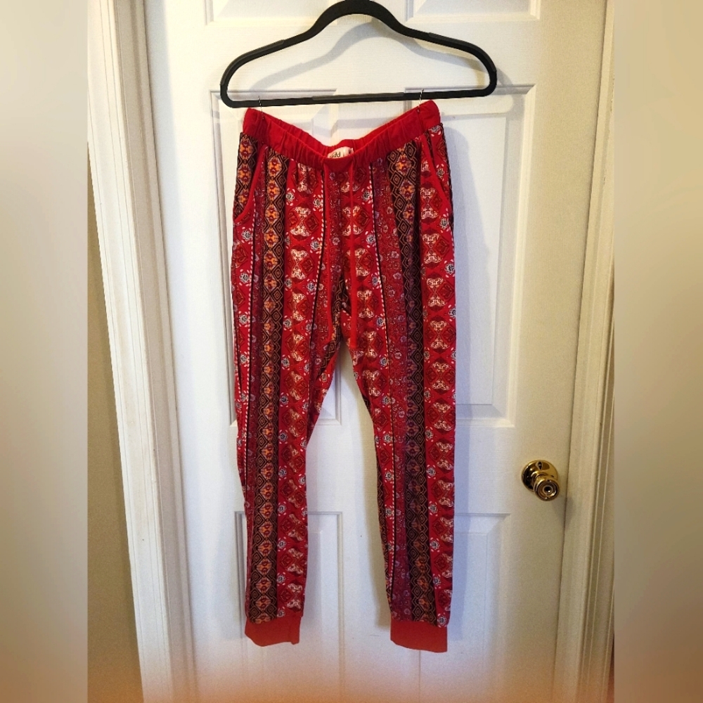 Mudd patterned joggers